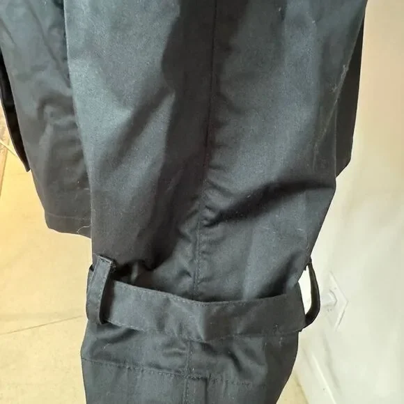 NORMA KAMALI Jacket Black Cropped Swing Lightweight Coat Women's Sz 10 - Picture 3 of 7